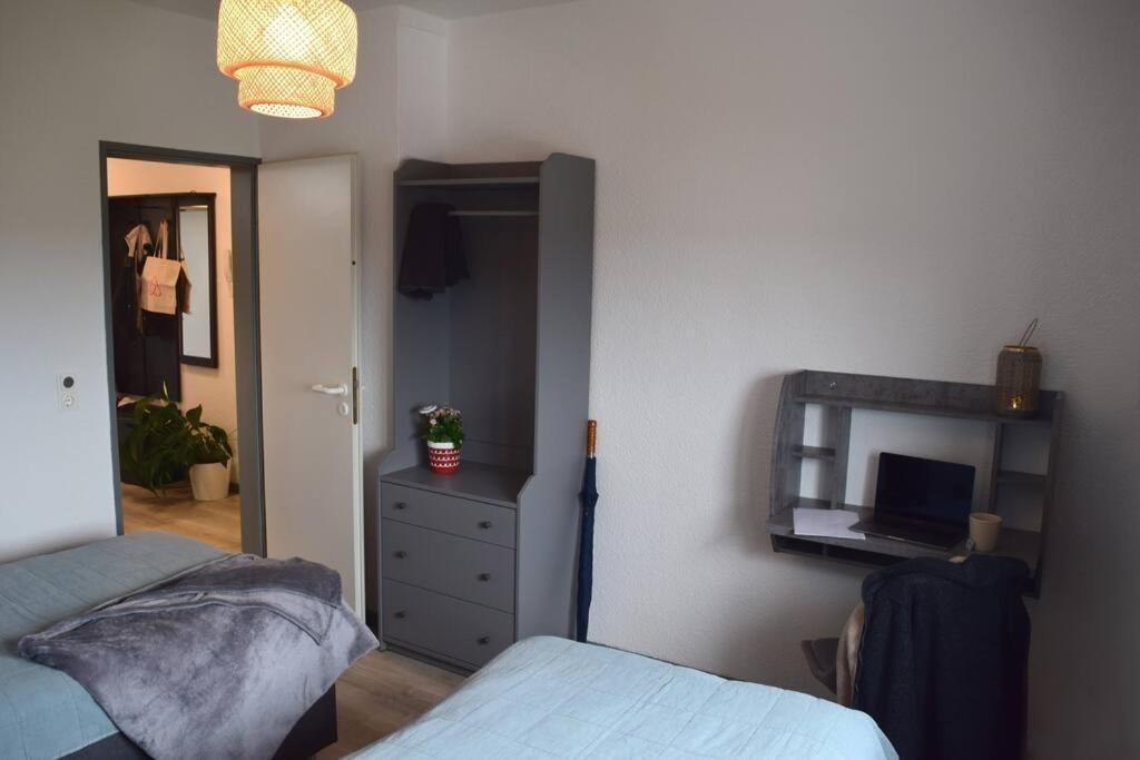 Md-5 Stadtfeld Beimsstrasse 81 - Appartement Domblick - Parkplatz - Balkon - 2Einzelbetten - Schlafsofa Magdeburk Exteriér fotografie